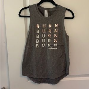 Burn Gray Tank Top